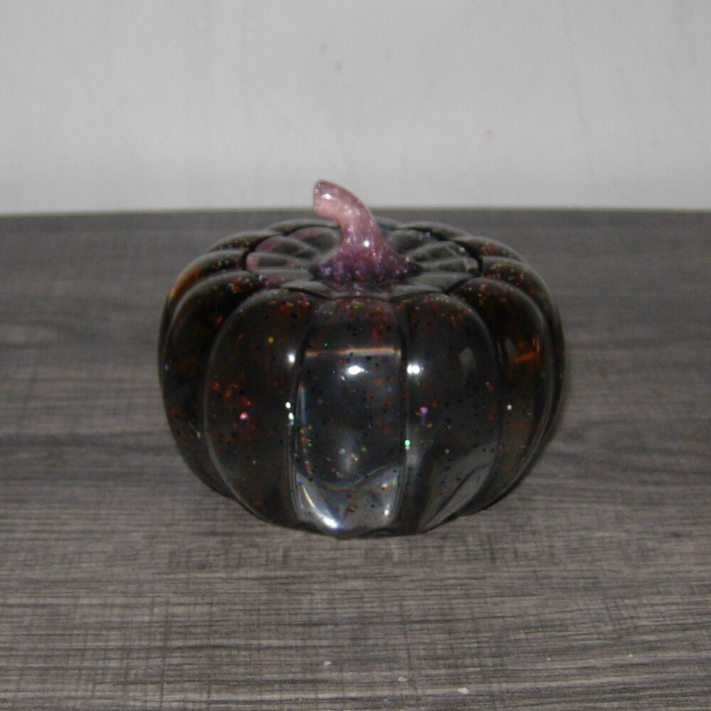 Black Pumpkin Trinket Stash Jewelry Box